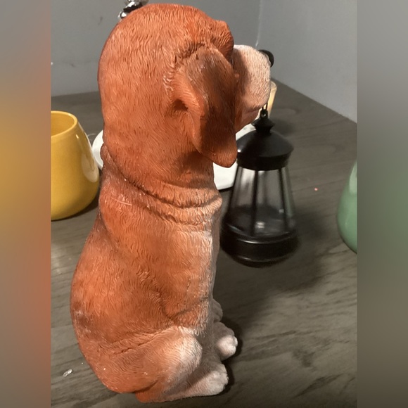 Dog With Solar Lantern - Picture 3 of 4